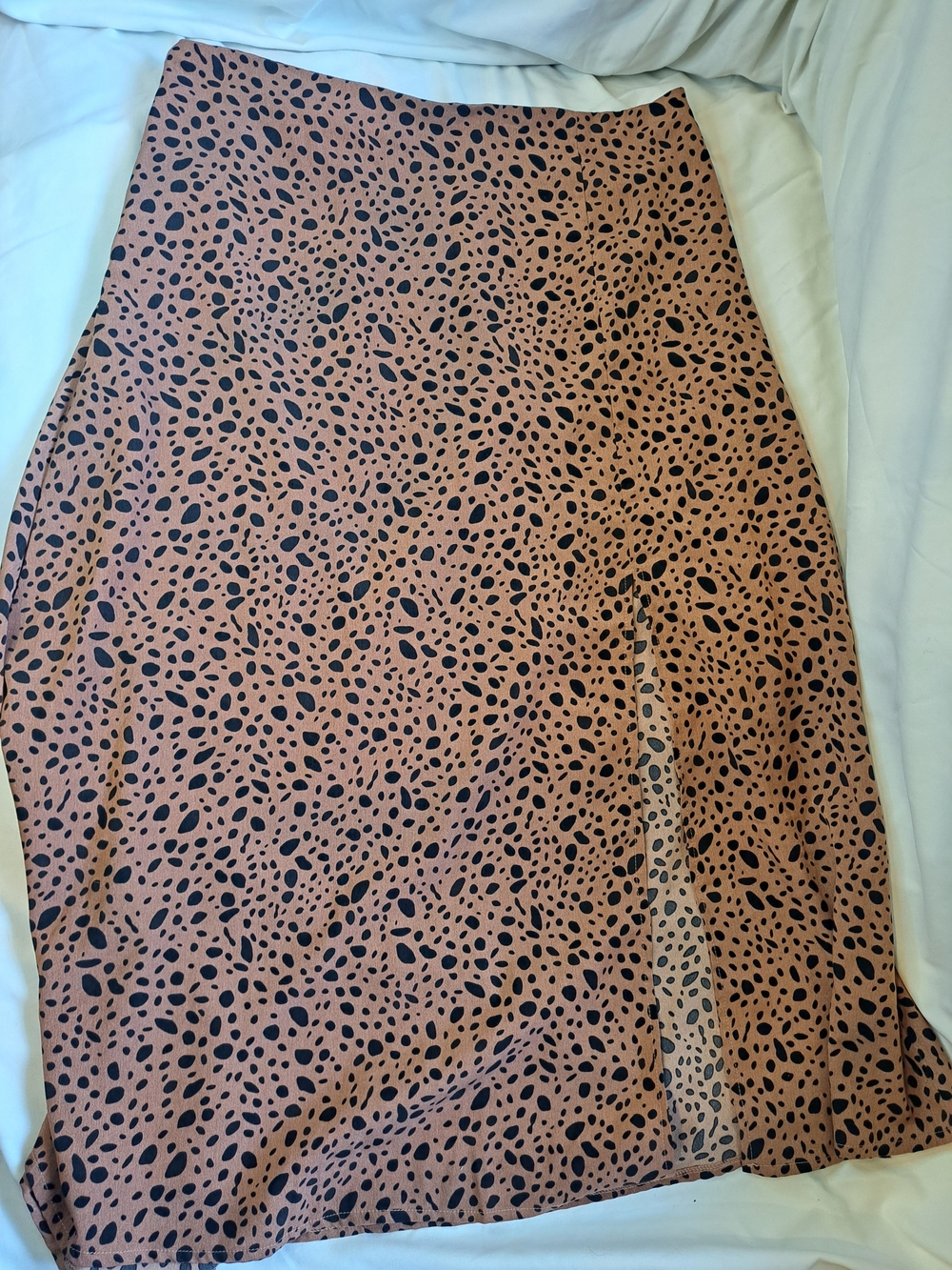 Shein Large Animal Print Skirt